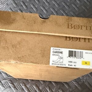 Born Carbine Brown Footwear